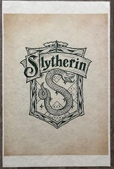 11×17 Slytherin House Harry Potter print 24 lb. archival parchment