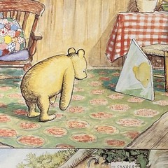 Winnie the Pooh Art Prints set of 2 Unframed 10 x 14 His Art Gallery Shepard