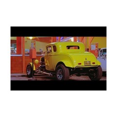 32 Ford Five Window Coupe, Mels Drive-In, John Milner