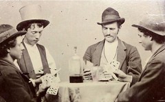 Billy the Kid Playing Cards GLOSSY POSTER PICTURE PHOTO PRINT BANNER 14113