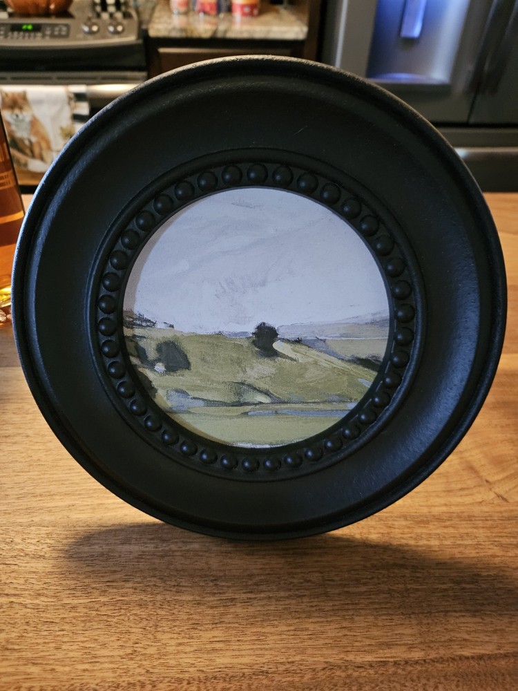 Gallery Wall Round Framed Print