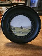 Gallery Wall Round Framed Print