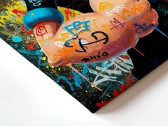 Canvas Graffiti Sailor Cartoon Character Poster Colorful Urban Street Print