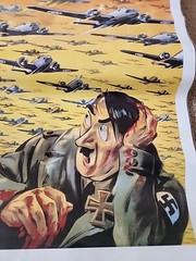 When ? It’s up to you! World War II Propaganda Hitler Planes Poster War Bonds