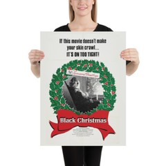 BLACK CHRISTMAS 1974 – 18″ x 24 ART PRINT Classic Horror Film Margot Kidder
