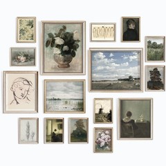 97 Decor LARGE 11×14 Vintage Wall Art Prints – Farmhouse French Country Decor…