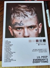 New LIL’ PEEP Music Rapper Singer Photo Set of 3 Prints 12×8 Unframed Cardstock