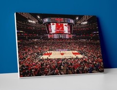 Chicago Bulls Arena Poster or Canvas – Chicago Bulls Wall Art
