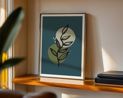 Flower Botanical Floral Art Decor Poster Print – FLA267