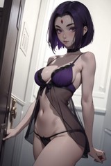 Sexy Raven Teen Titans DC Universe Comics Poster Print – No Frame