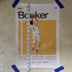 Devin Booker ✅ Suns Basketball NBA Man Cave Canvas Poster Wall Art ✅ 12×18 inch