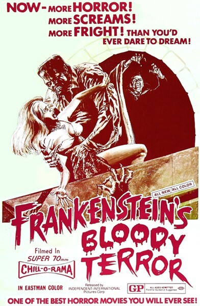 Frankenstein’s Bloody Terror – 1968 – Poster