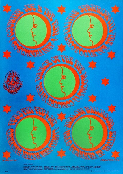 Country Joe & The Fish – 1967 – Avalon Ballroom – Poster