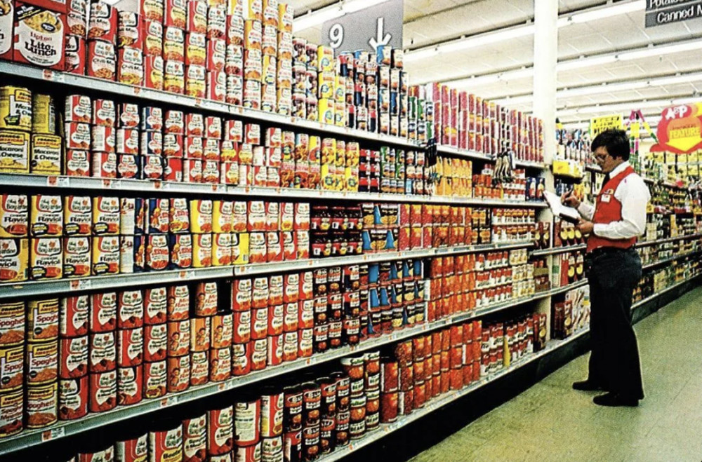 Supermarket, circa 1979 | Poster – 24×36 Inch Wall Art | vintage wall art