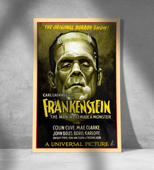 Frankenstein (1931) Classic Horror Movie Poster – Art Print – Wall Art