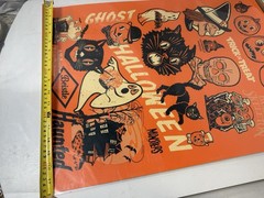 Creepy Co Beistle Halloween Lithograph Numbered Dead Stock Rare Vintage Style