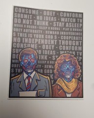 THEY LIVE Movie (1988) STICKERS 🎬 🎞 🎥 🎦 📽 🎟