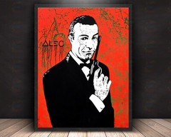 Alec Monopoly James Bond 007 Art Print | Mounted Canvas |Framed Canvas | Acrylic
