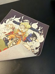 Naruto Framed Vinyl Print Canvas Wall Art (2) 8×10 Inches