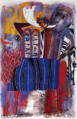 Ben Shahn Third Allegory – Symbolic Modernist Composition Art Print