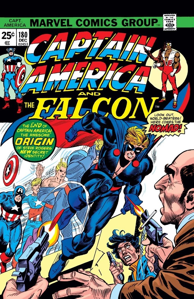 CAPTAIN AMERICA #180 COMIC BOOK COVER Poster print 11″x17″ inches home decor