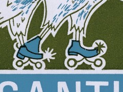 Vintage Pheasantland Roller Skating POSTER! (up to 24″ x 36″) – Skate – Rink