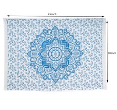 Mandala Wall Hanging Tapestry Indian Bohemian Cotton Poster Home Decor Hanging