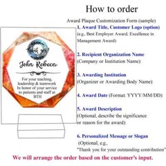 Custom Employee Award Plaque – Retirement or Appreciation Gift for Staff & Manag