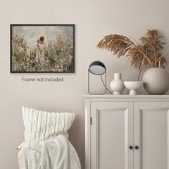 rumlud Country Flower Poster Vintage Nature 16″L x 12″W Nature 6-Unframed