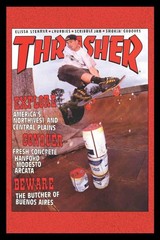Thrasher Skateboard Cover November 1998 Cool Wall Art Print Poster 12×18