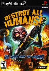 Destroy All Humans PS2 BOX ART Premium POSTER MADE IN USA – PS2436