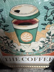 Sapna Shah The Coffee & Tea Set Tarot Card Astrology Framed Wall Art Celestial