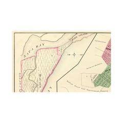 Historic City Map – Vallejo California – Thompson 1878 – Vintage Wall Art
