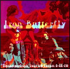 Iron Butterfly Live Concert 1970 Music Album Cover Poster Print 12 x 12