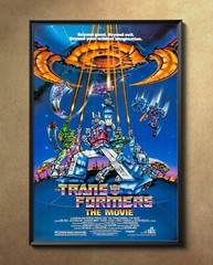 Transformers The Movie 1986 Movie Poster 24″x36″ Glossy Unframed 8667