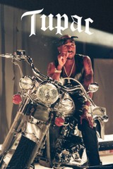 Tupac Shakur 2Pac Motorcycle 90s Rap Music Photo Print Poster 12×18