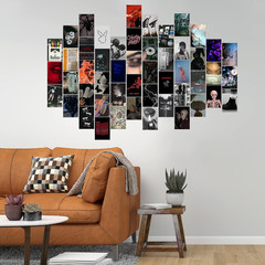 50PCS Grunge Aesthetic Picture, 50 Set 4X6 Inch, Collage Print Kit, Cool Room De