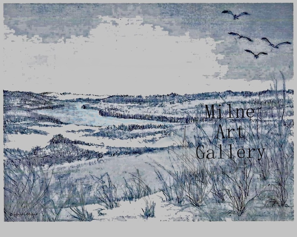 Nantucket Fine Art Print 8×10″ and Notecard 5×7″, Shoreline, Original Art Seller