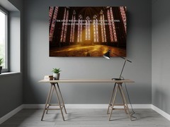Bible Verse Canvas Matthew 7 7 Christian Scripture Wall Art Faith Poster