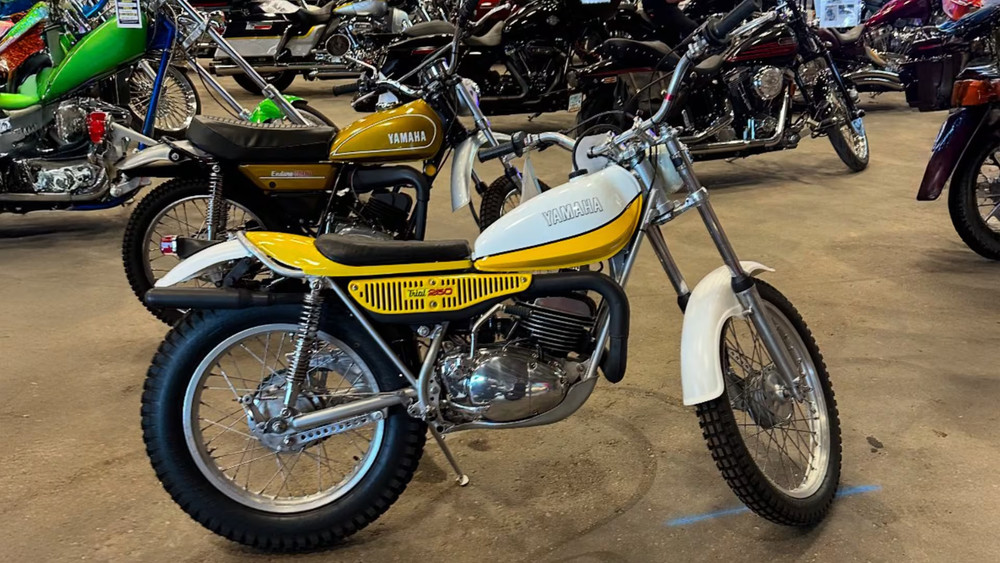 1974 Yamaha TY250 Trials Motorcycle POSTER 24 X 36 INCH Sweet!