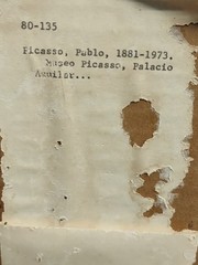 Pablo Picasso L’Attente 1901 Museo Picasso Barcelona España Framed Poster