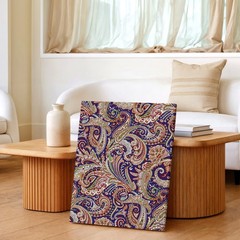 Wall Art Colorful Paisley Pattern Print Boho Floral Swirl Decorative Poster
