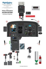 Airbus Helicopters AS350 B3-2B1 Cockpit Poster 24in x 36in