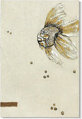 Large 24×36 Hand-Painted 3D Ocean Fish Canvas Art for Modern Home Decor