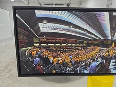 Vintage Chicago Trading Floor Panoramic Photo Framed Wall Art – Futures Trading