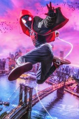 Spider Man Into The Spider Verse Animation Action Wall Home Decor – POSTER 20×30