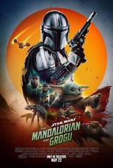 Mandalorian and Grogu Movie Poster Print 12×18 24×36 Art Home Theater Film