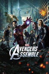 The Avengers – Marvel Movie Poster / Print (Regular Style) (Size: 27″ X 39″)