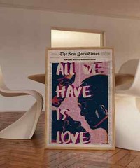 All We Have Is Love Wall Art Poster Premium Quality Choose your Size