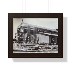 Building Flagstaff Original Photo Poster | Framed Horizontal